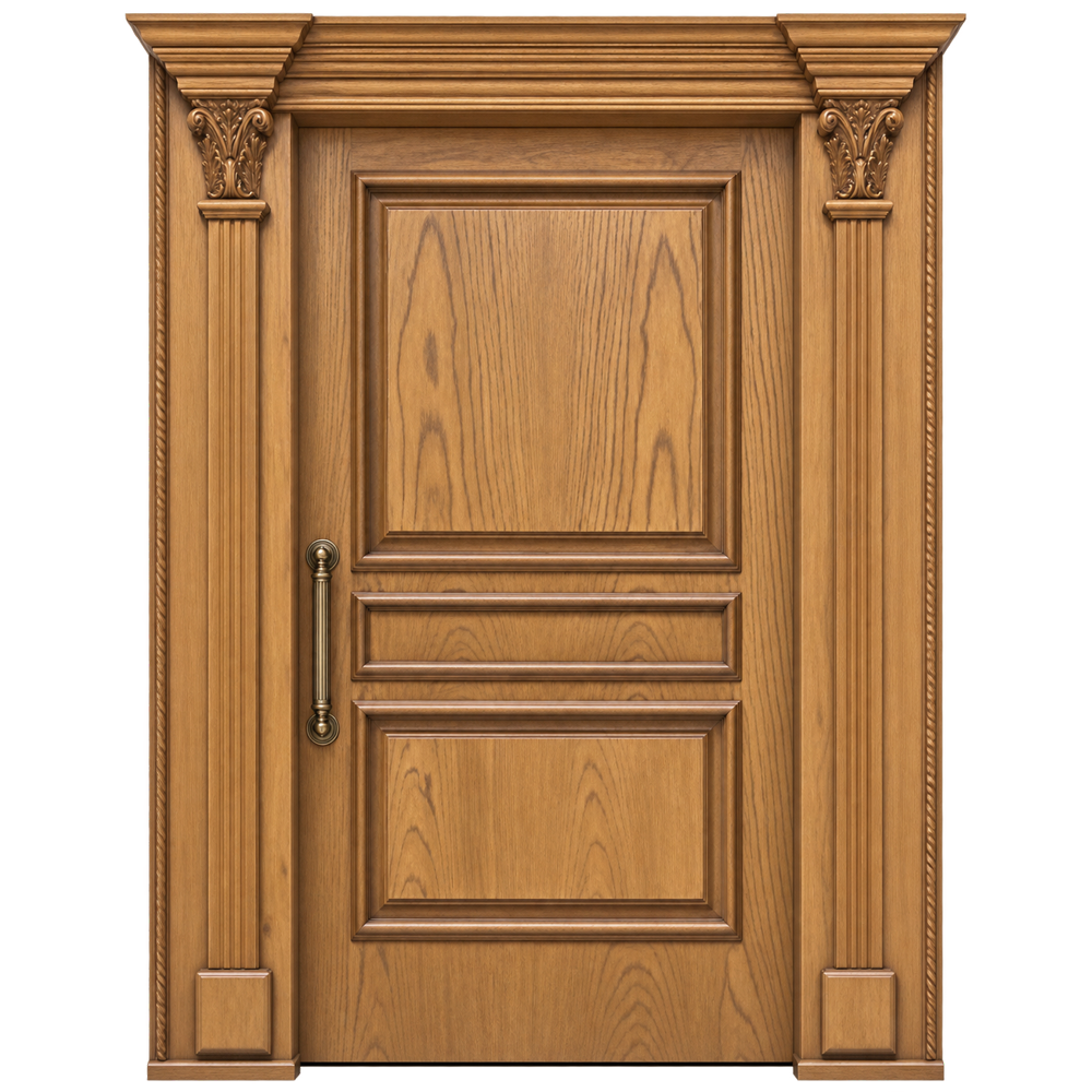 درب چوبی کلاسیک مدل W9035